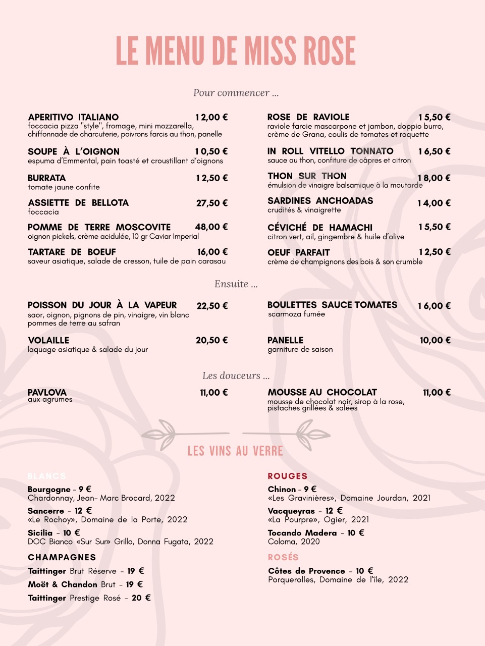 MISSROSE-CARTE&MENU web 2